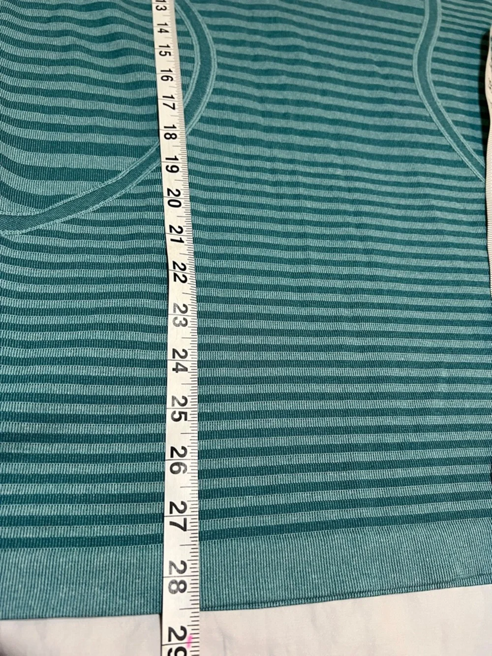 Lululemon Swiftly Tech Short Sleeve Crew Striped Training Running Activewear